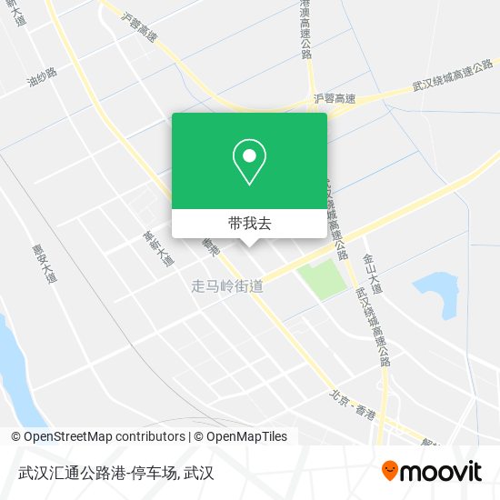 武汉汇通公路港-停车场地图