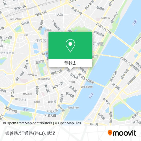 崇善路/汇通路(路口)地图