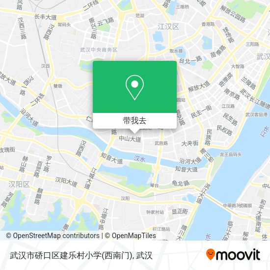 武汉市硚口区建乐村小学(西南门)地图