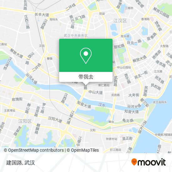 建国路地图
