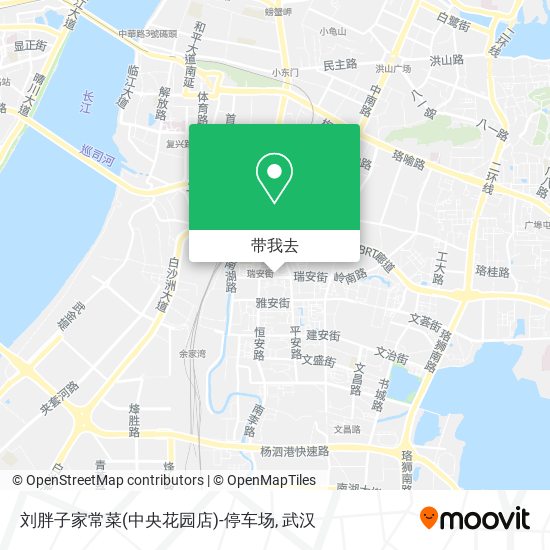 刘胖子家常菜(中央花园店)-停车场地图