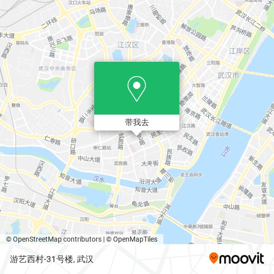 游艺西村-31号楼地图