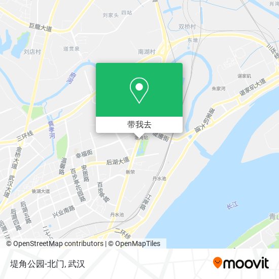 堤角公园-北门地图