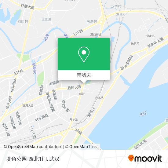 堤角公园-西北1门地图