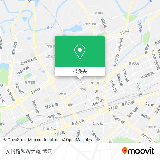 文博路和谐大道地图