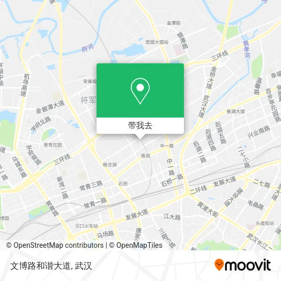 文博路和谐大道地图