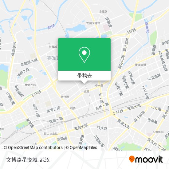 文博路星悦城地图