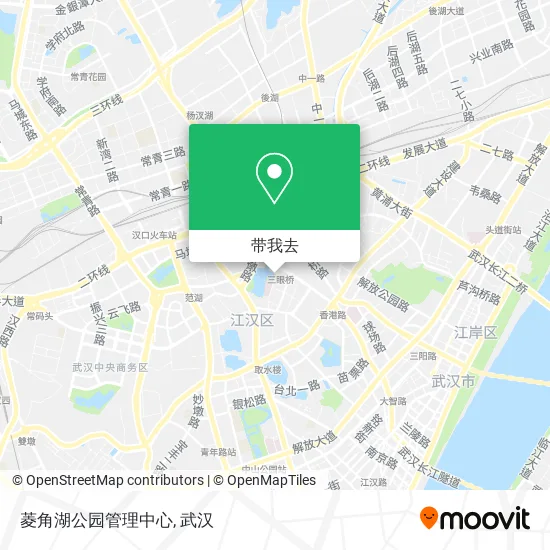 菱角湖公园管理中心地图