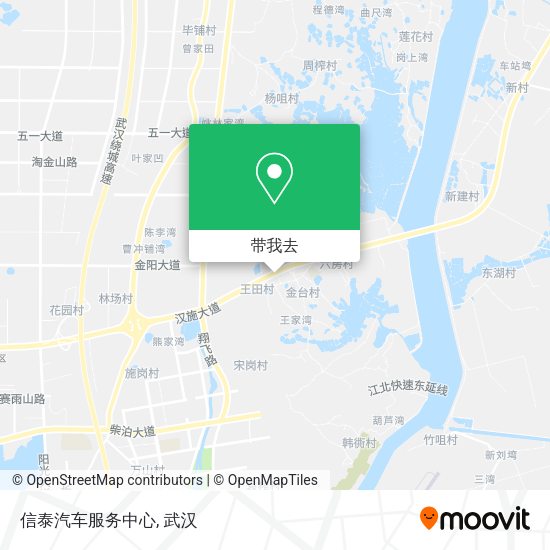 信泰汽车服务中心地图