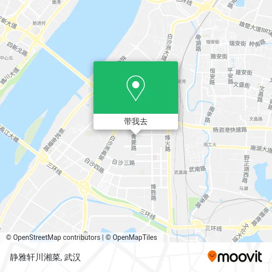 静雅轩川湘菜地图