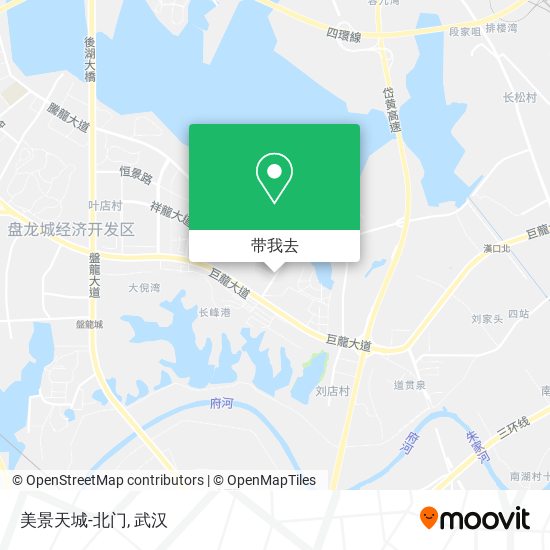 美景天城-北门地图