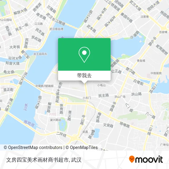 文房四宝美术画材商书超市地图