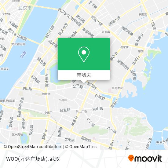 WOO(万达广场店)地图