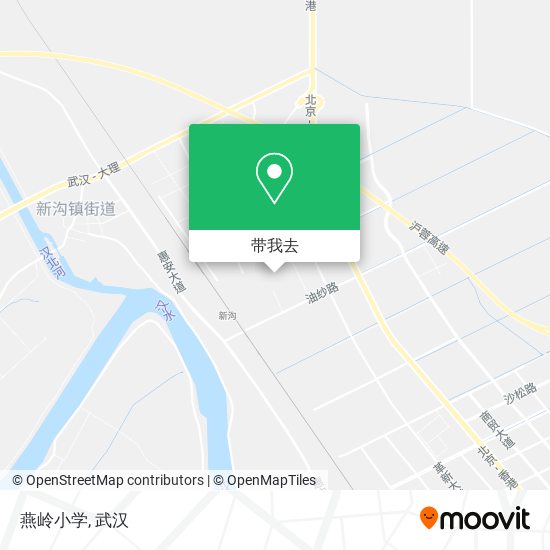 燕岭小学地图