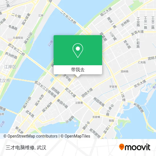 三才电脑维修地图