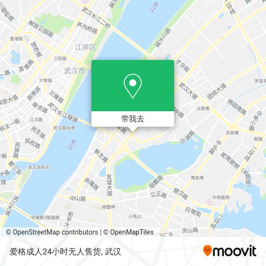 爱格成人24小时无人售货地图