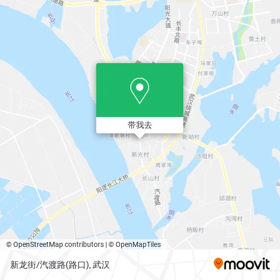 新龙街/汽渡路(路口)地图