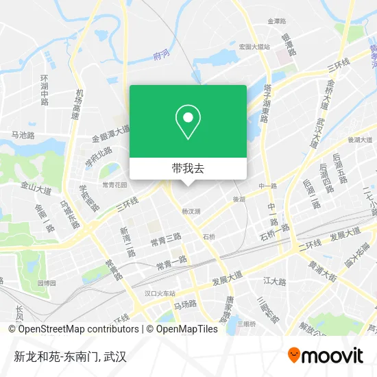 新龙和苑-东南门地图