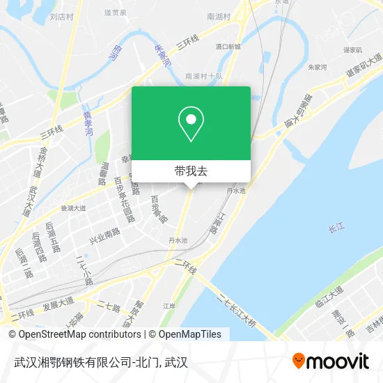 武汉湘鄂钢铁有限公司-北门地图