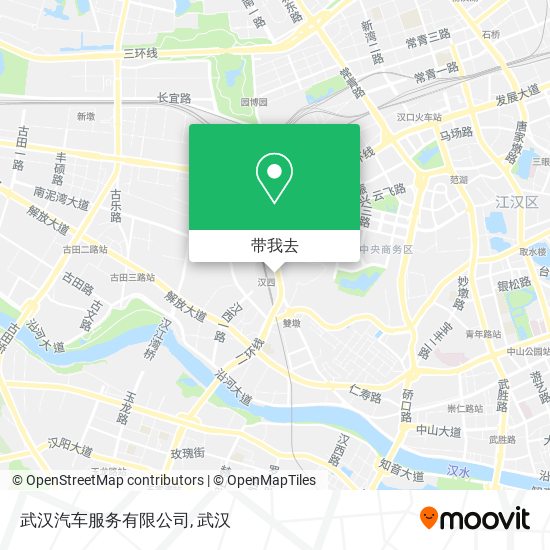 武汉汽车服务有限公司地图