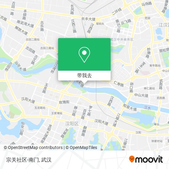宗关社区-南门地图