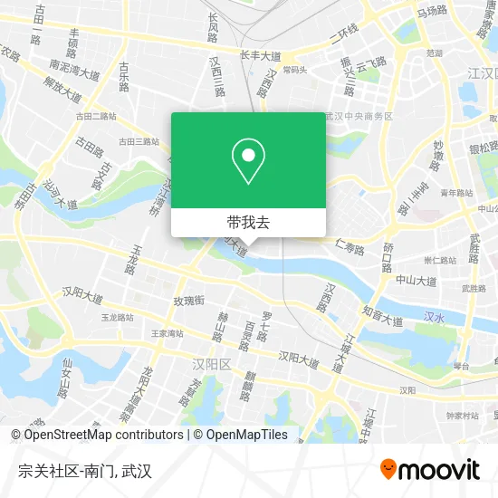 宗关社区-南门地图
