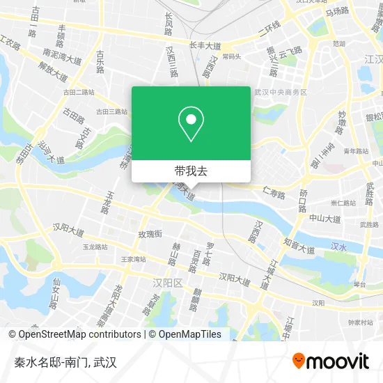 秦水名邸-南门地图