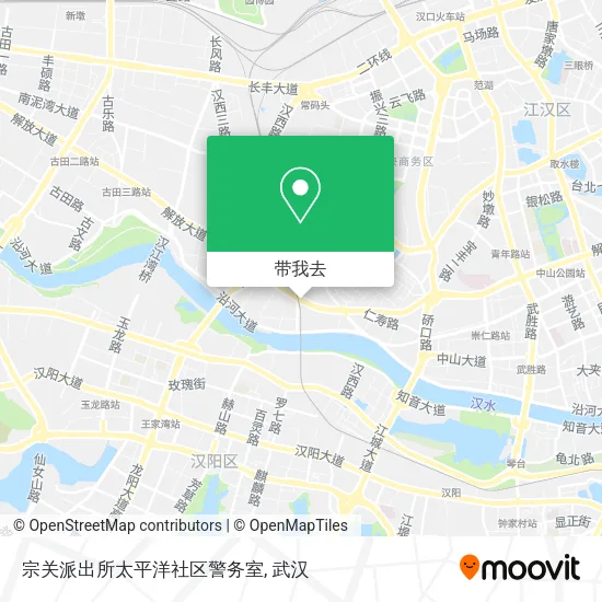 宗关派出所太平洋社区警务室地图