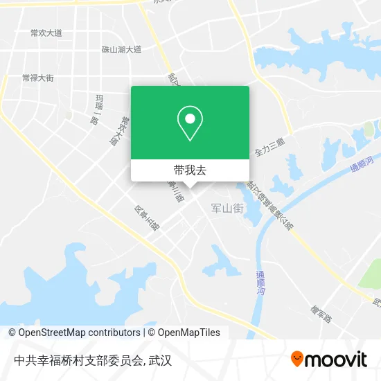中共幸福桥村支部委员会地图