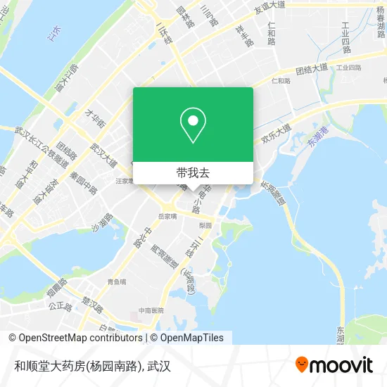 和顺堂大药房(杨园南路)地图