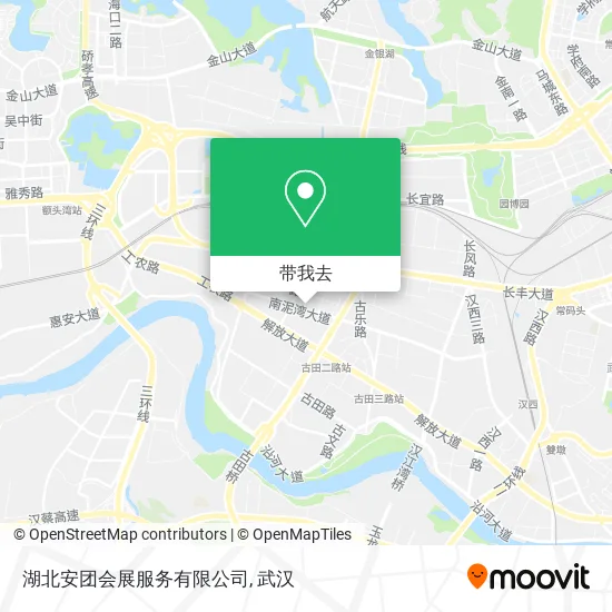 湖北安团会展服务有限公司地图