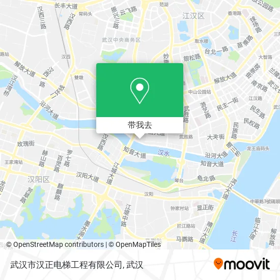 武汉市汉正电梯工程有限公司地图