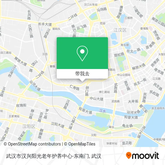 武汉市汉兴阳光老年护养中心-东南门地图