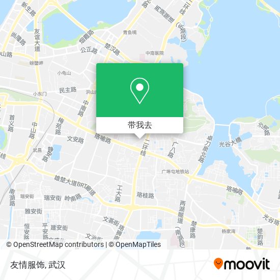友情服饰地图