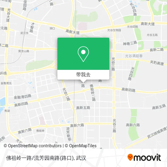佛祖岭一路/流芳园南路(路口)地图