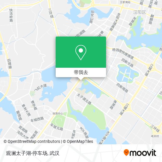 观澜太子湖-停车场地图