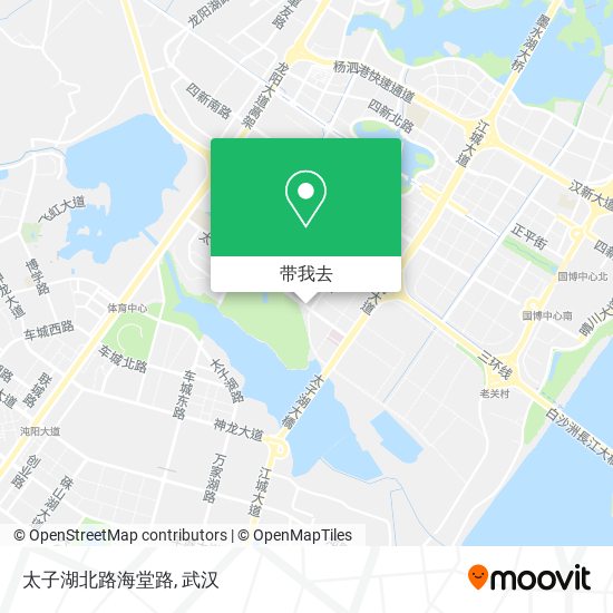 太子湖北路海堂路地图