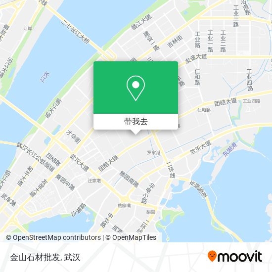 金山石材批发地图