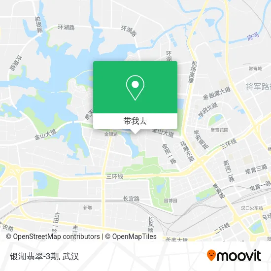 银湖翡翠-3期地图