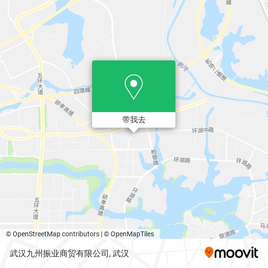 武汉九州振业商贸有限公司地图