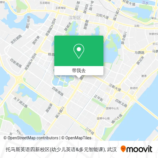 托马斯英语四新校区(幼少儿英语&多元智能课)地图