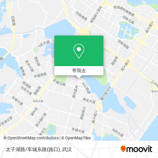 太子湖路/车城东路(路口)地图