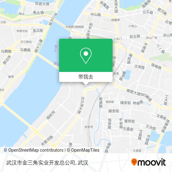 武汉市金三角实业开发总公司地图