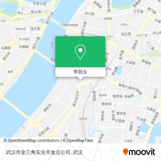 武汉市金三角实业开发总公司地图