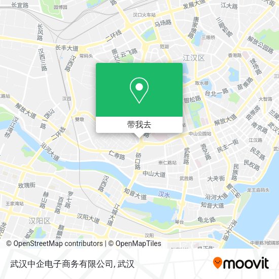 武汉中企电子商务有限公司地图