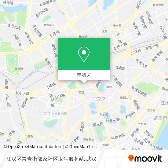 江汉区常青街邬家社区卫生服务站地图