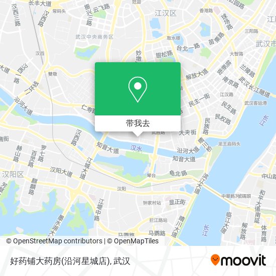 好药铺大药房(沿河星城店)地图