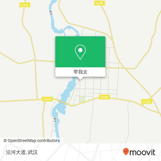 沿河大道地图