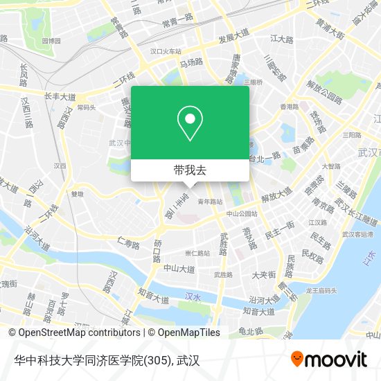 华中科技大学同济医学院(305)地图