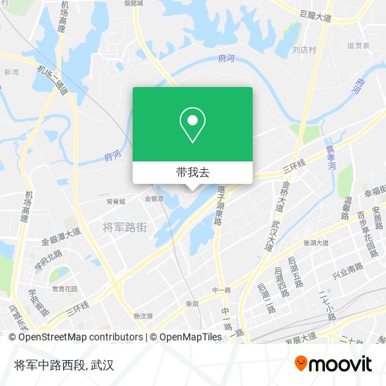 将军中路西段地图